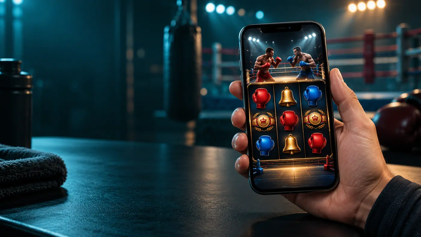 Illustration of Boxing King JILI mobile gameplay